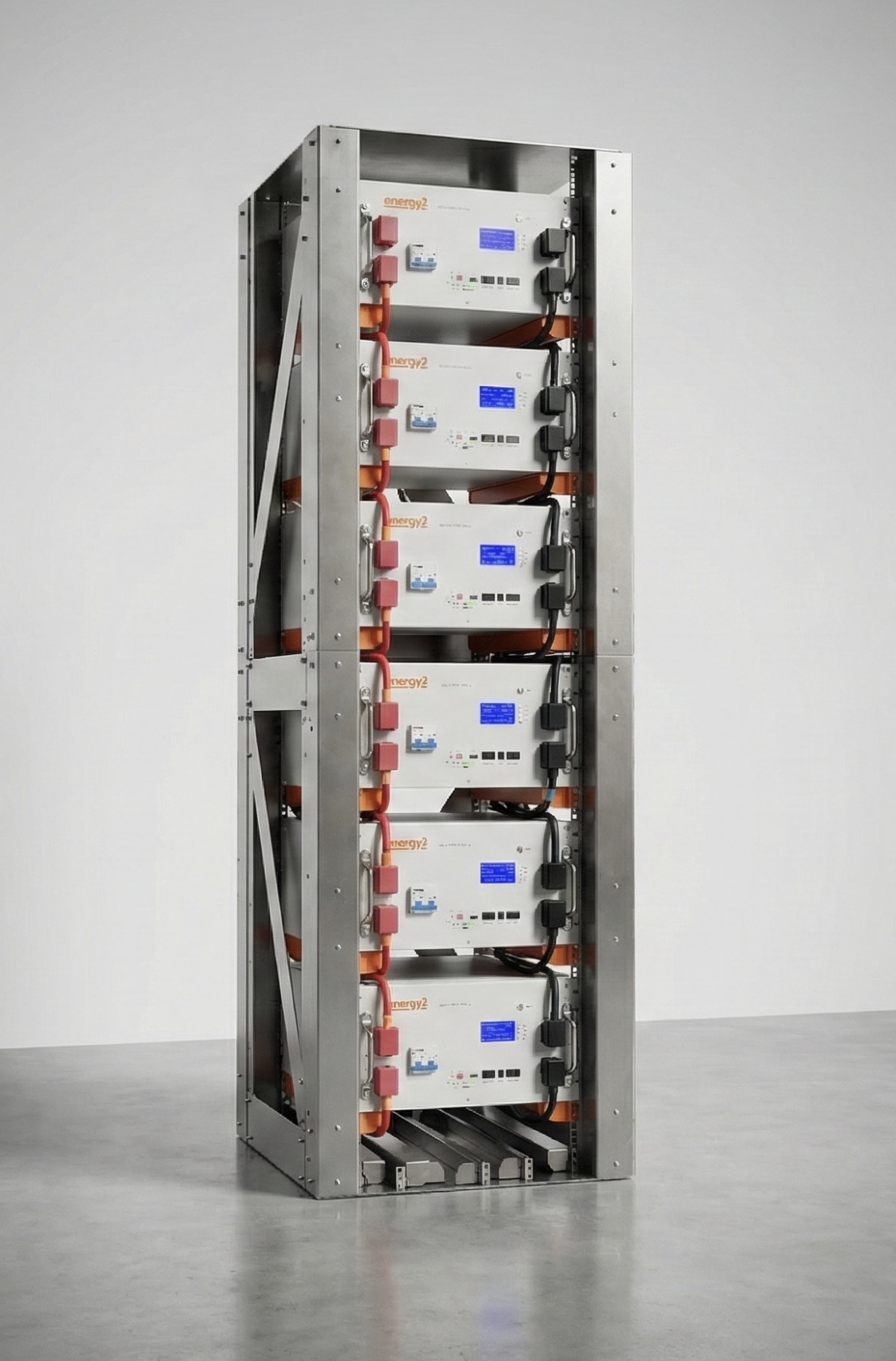 Energy2 commercial rack-mounted battery storage system